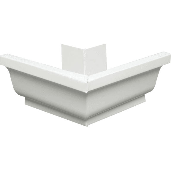 Amerimax Home Products Amerimax Galvanized Outside Mitre - Pack of 4 Residential Use, Standard Application