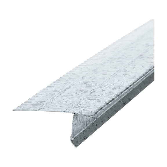 Amerimax Home Products Amerimax Galvanized Style F5 Overhanging Roof & Drip Edge Flashing - Pack of 2
