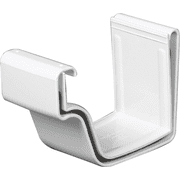 Amerimax Home Products Amerimax Traditional K-Style Gutter Connector - Single Pack   Residential Use, Standard Application