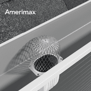 Amerimax Home Products Amerimax Universal Downspout Guard - Single Pack   Residential Use, Standard Application