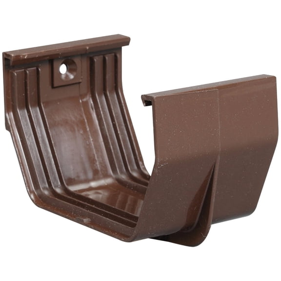 Amerimax Home Products Gutter CONNECTR VNYL BRWN