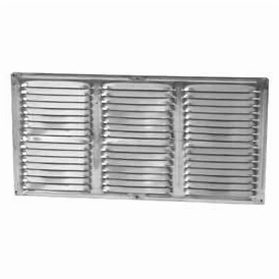 Amerimax Home Products VENT164WH-U 16 x 4 in. Aluminum Under Eave Vent, White - Pack of 24