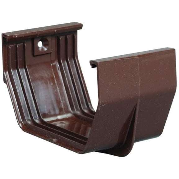 Amerimax Gutter Connector Vinyl - Durable - 5", Brown