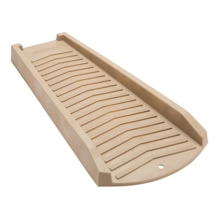 Amerimax Vinyl Splash Block Stone, 2 x 11 x 24 in.