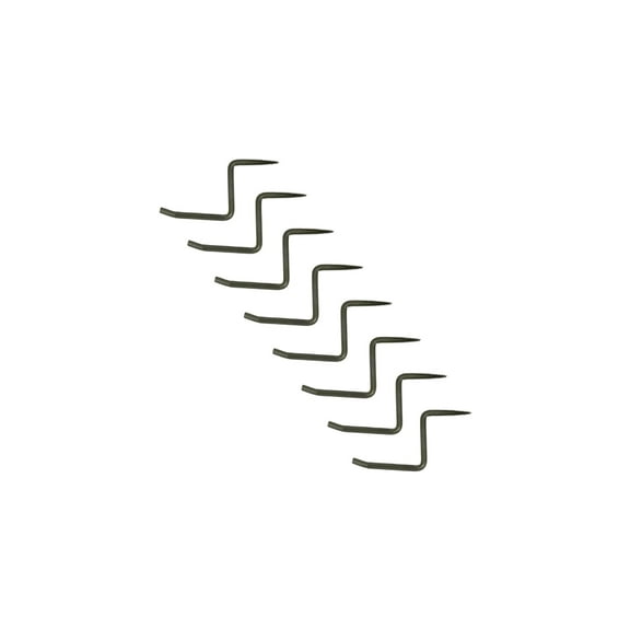 Ameristep Tree Steps 8-Pack | Self-Tapping Screw Mount for Climbing to Tree Stands | Available in 2-Inch and 4-Inch Sizes