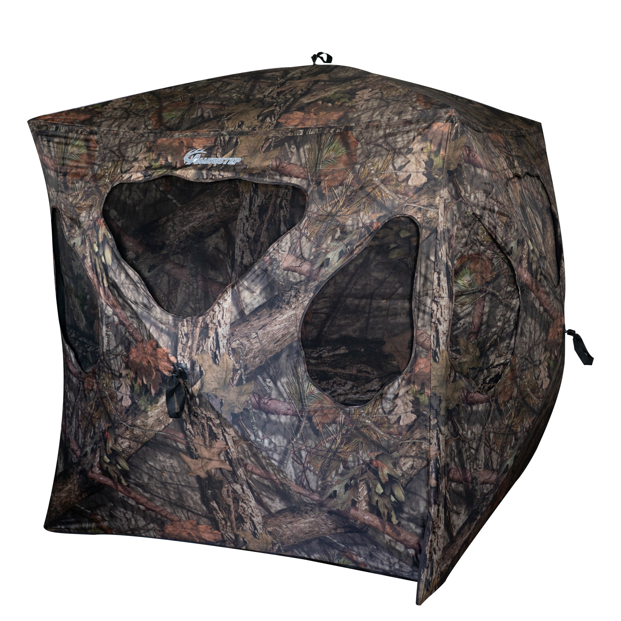 Ameristep Silent Brickhouse 3 Person Ground Hunting Blind
