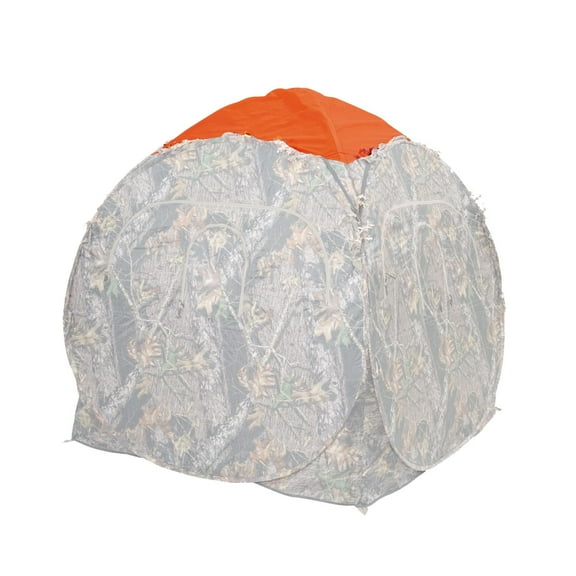 AMERISTEP Spring Steel Blaze Orange Cap | Durable Lightweight Packable Safety Cap for Hunting Ground Blinds
