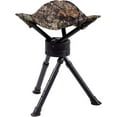 thumbnail image 1 of Ameristep Portable Folding Design Hunting Lightweight Tripod Swivel Stool, Mossy Oak Break-Up Country, 1 of 1