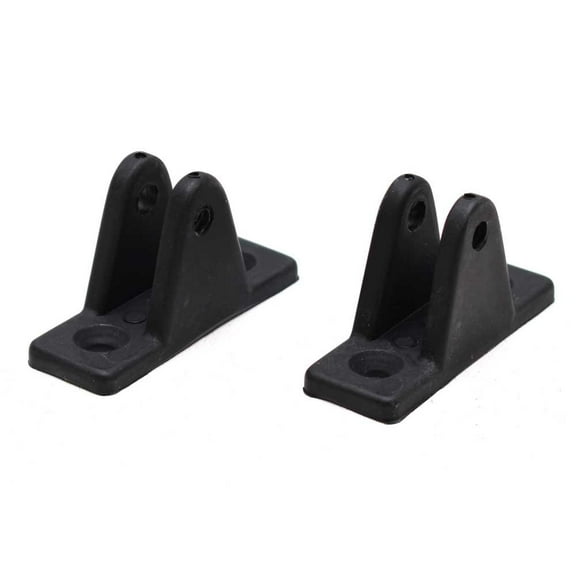 Ameritex Boat Bimini Deck Hinge 7149919 | 2 1/2 x 1 7/8 Inch (Pair)