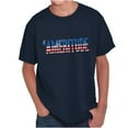 thumbnail image 1 of Ameritude American Attitude Funny Crewneck T Shirts Boy Girl Teen Brisco Brands M, 1 of 6