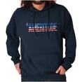 thumbnail image 1 of Ameritude American Attitude Funny Hoodie Sweatshirt Women Men Brisco Brands S, 1 of 6