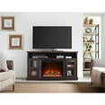 thumbnail image 1 of Ameriwood Home Barrow Creek Fireplace Console with Glass Doors for TVs up to 60", 1 of 15