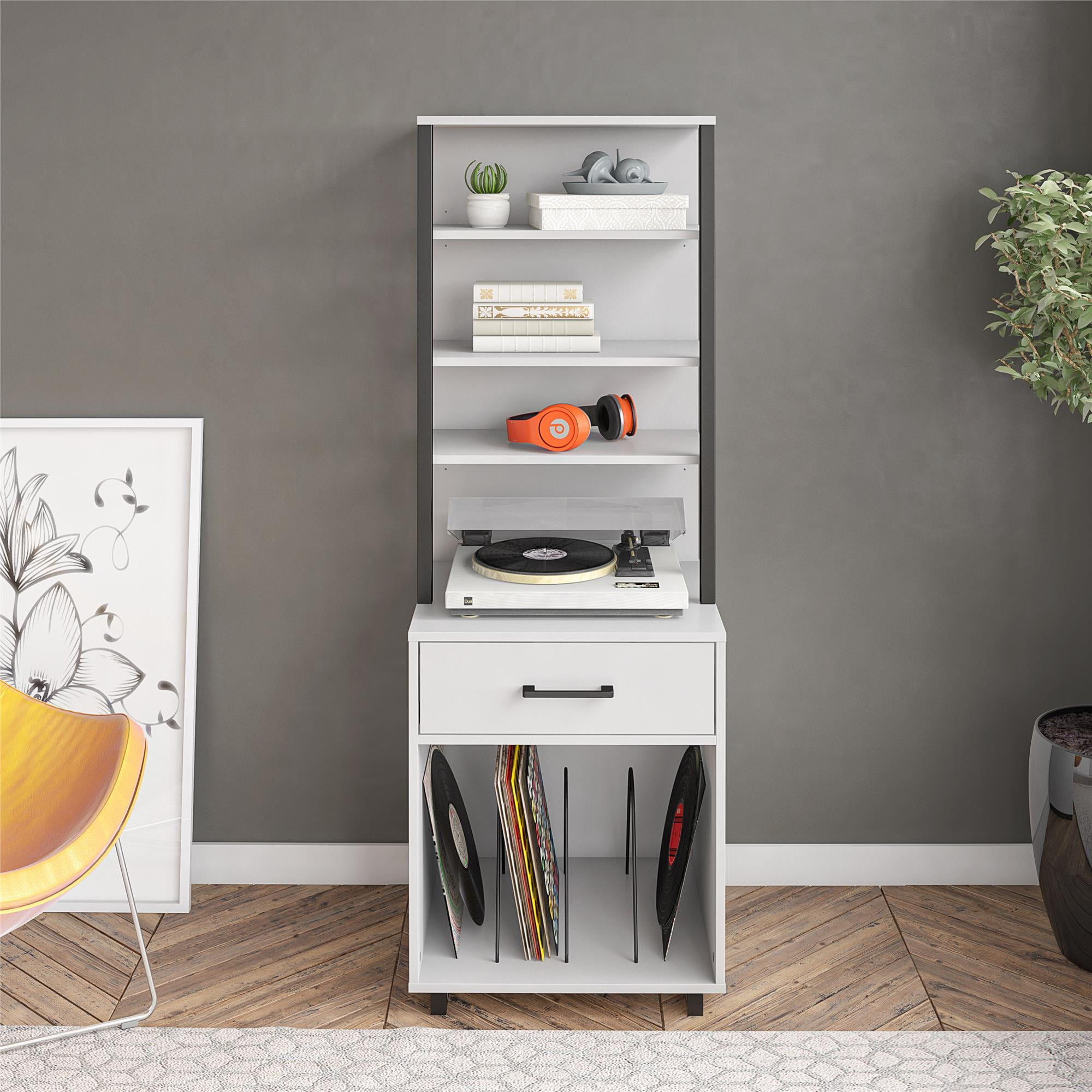 Ameriwood home carson cheap tall turntable stand