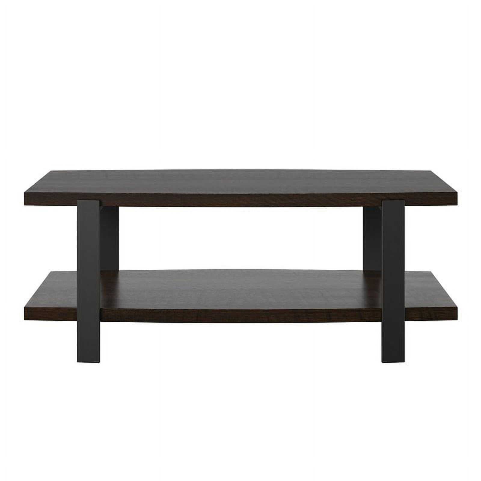 Ameriwood Home Castling Coffee Table in Espresso