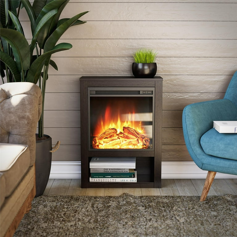 Espresso 2024 electric fireplace