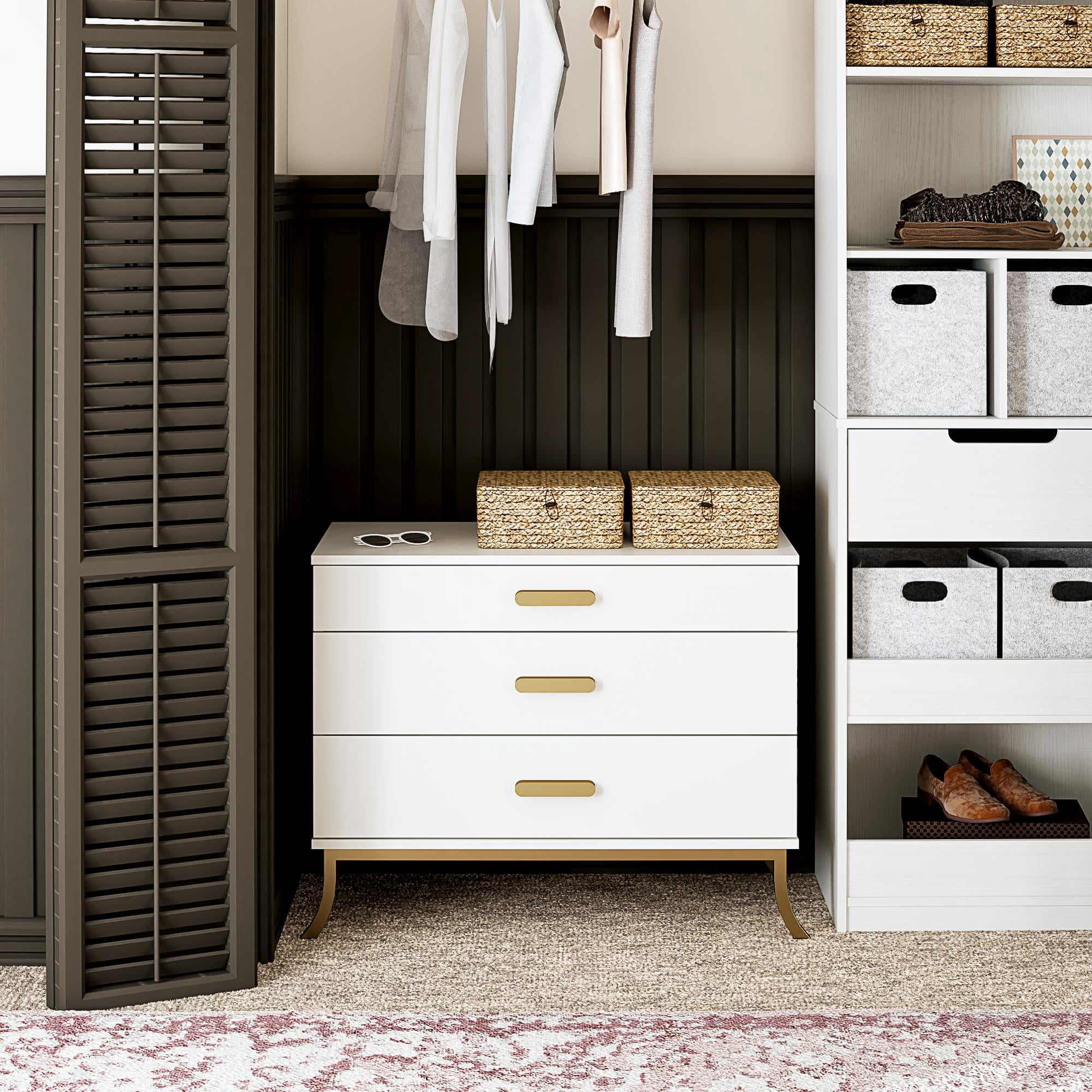 green emerald velvet dress Amazon.com: Vibe & Dine 6 Drawer Dresser, White Dresser for Bedroom with  Gold Handles, Modern Wooden Chest of Drawers with Wide Storage for Living  Room : Home & Kitchen