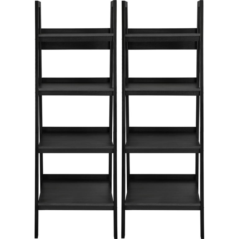 Ameriwood home hayes 4 shelf ladder bookcase bundle hotsell
