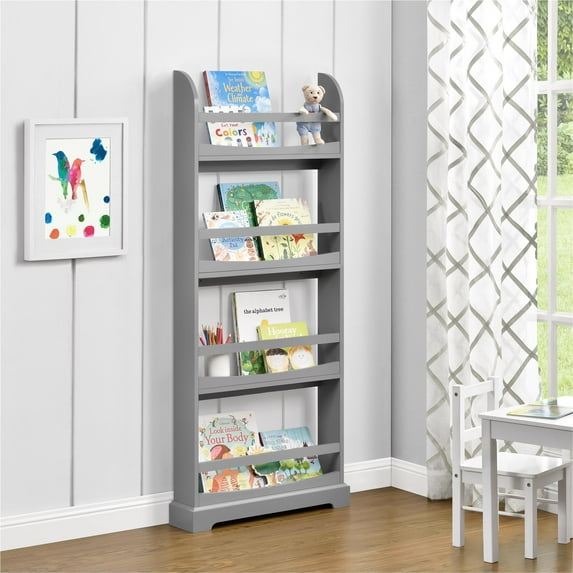 Ameriwood Home Kingston Bookrack, Multiple Colors - gray