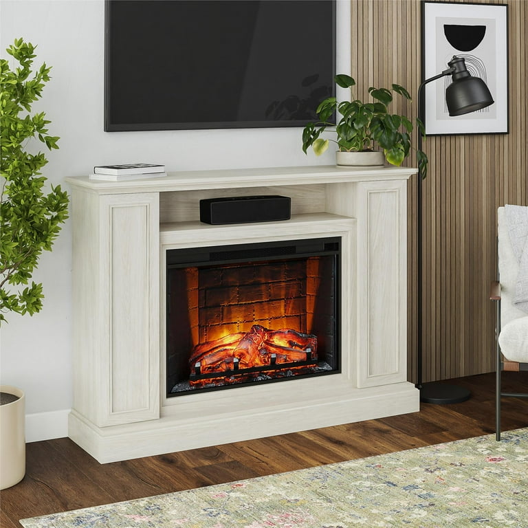 Ameriwood Home Palazzo Multi-Colored Electric Fireplace Mantel TV