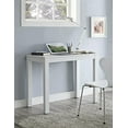 Ameriwood Home Parsons Small Wood Study Computer Desk with Drawer ...