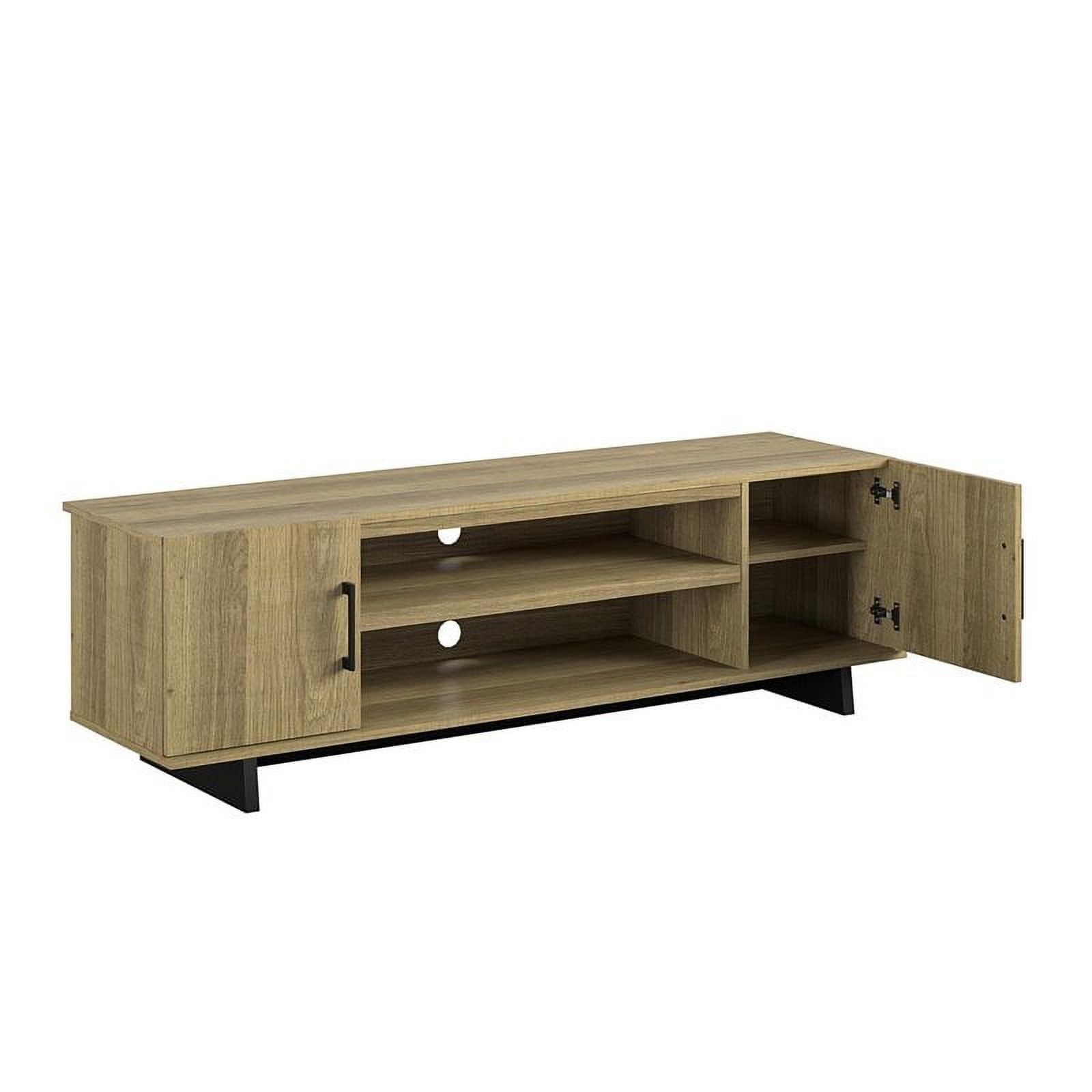Ameriwood Home Southlander TV Stand for TVs Up to 65" in Weathered Oak