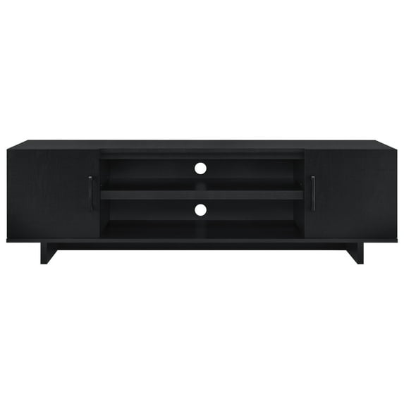 Ameriwood Home Southlander TV Stand for TVs up to 65" in Black Oak
