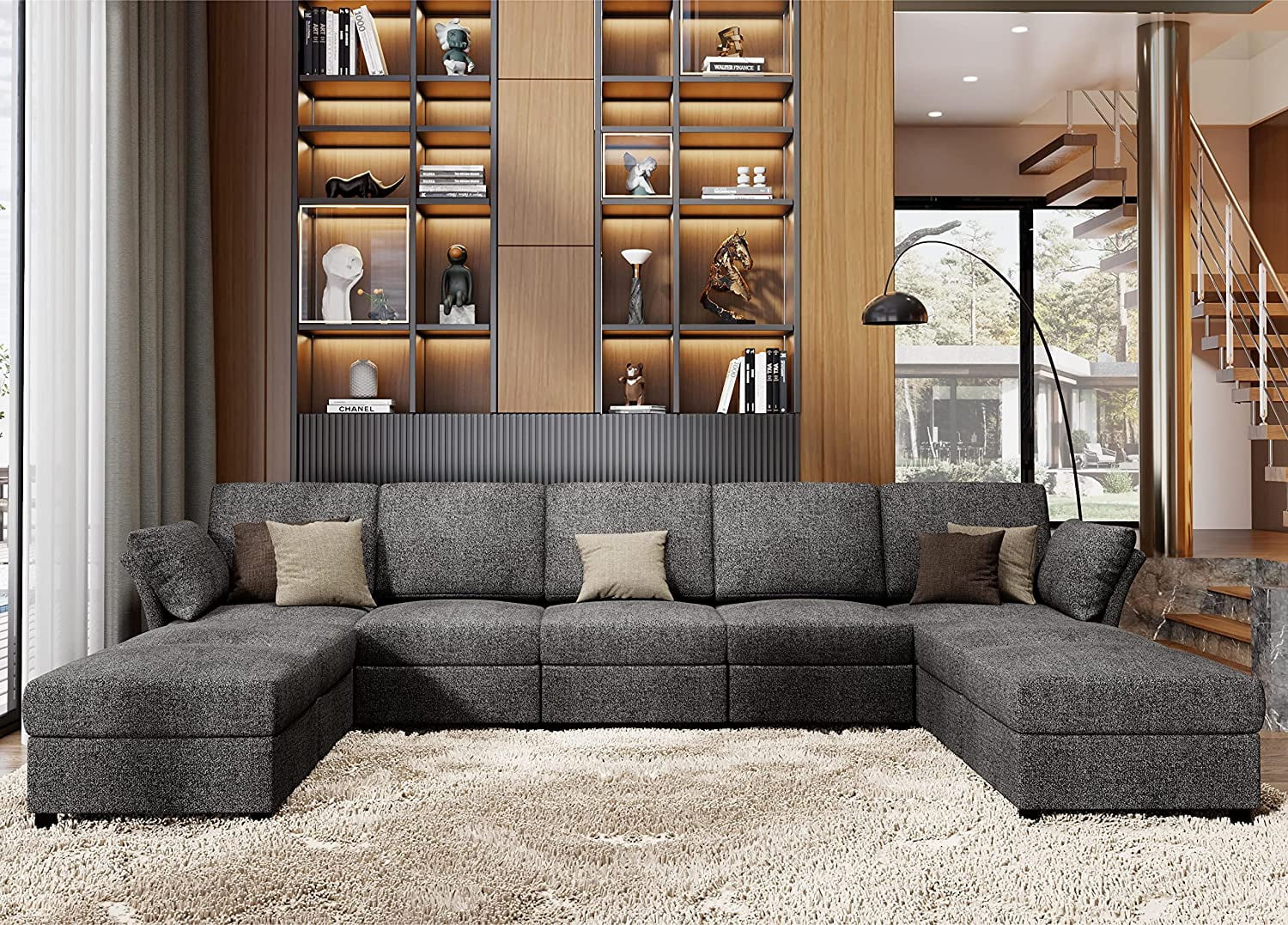 Chanel sale modular sectional