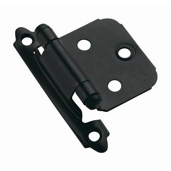 Amerock 1 13/16 in. W X 2-3/4 in. L Steel Self-Closing Hinge 2 pk
