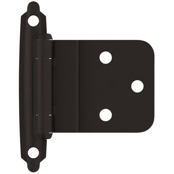 Amerock TENR3428ORB Oil-Rubbed Bronze Self-Closing Face Mount Hinge 2 in.