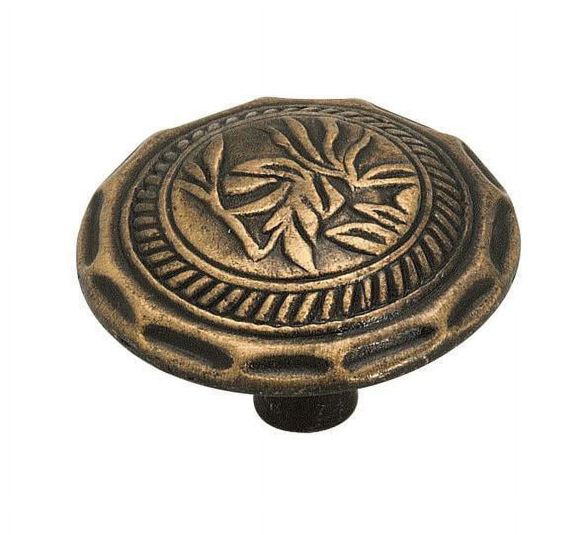 Amerock 1355AB-XCP500 Traditional Large Head Mushroom Kitchen Cabinet Knob 1-3/8" Diameter  - pack of 500