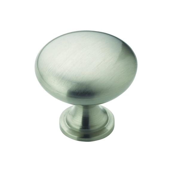 Amerock 200 Pack  BP53005-G10 Round Satin Nickel Cabinet Hardware Knob 1-1/4 Inch Diameter