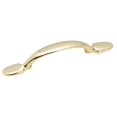 thumbnail image 1 of Amerock Allison Value Polished Brass 3-inch (76mm) Center Pull, 1 of 2