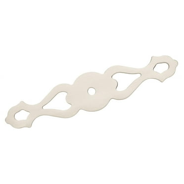 Amerock 4-3/8 in. (111mm) BackPlate Satin Nickel - BP19206G10 Satin Nickel 1