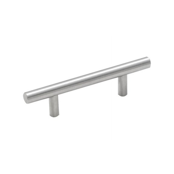 Amerock 5000007 3 in. Bar Cabinet Pull, Sterling Nickel - Pack of 5
