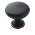 thumbnail image 1 of Amerock 5012616 1.25 in. Dia. x 1.12 in. Allison Round Cabinet Knob, Oil Rubbed Bronze - Pack of 2, 1 of 8