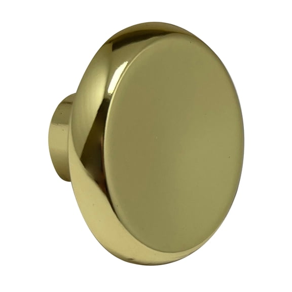 Amerock 69152-XCP20 Allison Transitional Mushroom Oversized Kitchen Cabinet Knob 3/4" Diameter Polished Brass - pack of 20