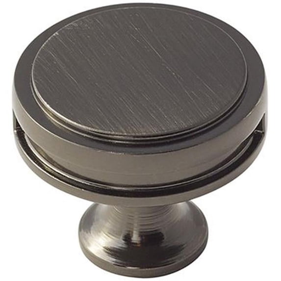 Amerock A36603 GM Knob Oberon 1-0.37 in. Gunmetal