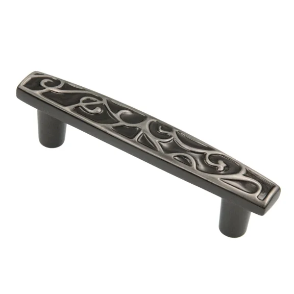 Amerock Ambrosia Pewter 3" C-C Decorative Drawer Bar Pull Bp4480Pwt