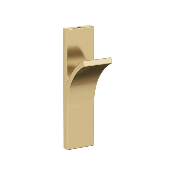 Amerock Apex Contemporary Single Prong Champagne Bronze Wall Hook