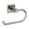 thumbnail image 1 of Amerock Appoint Brushed Nickel Single Post Toilet Paper Holder, 1 of 8