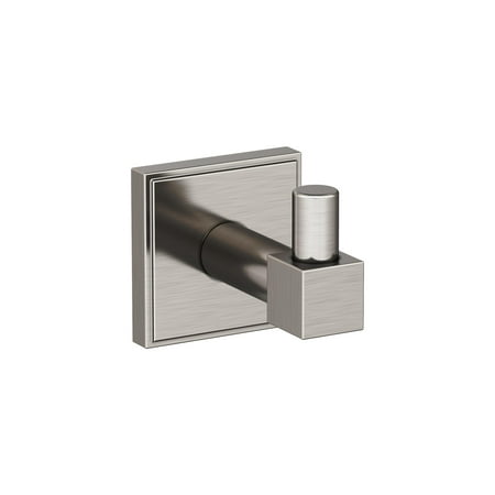 Amerock Appoint Brushed Nickel Single Prong Robe Hook