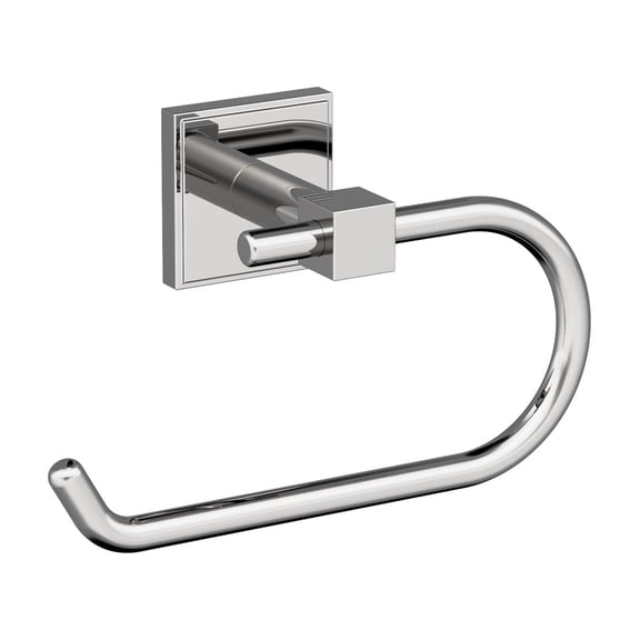 Open Box Amerock Appoint Chrome Single Post Toilet Paper Holder
