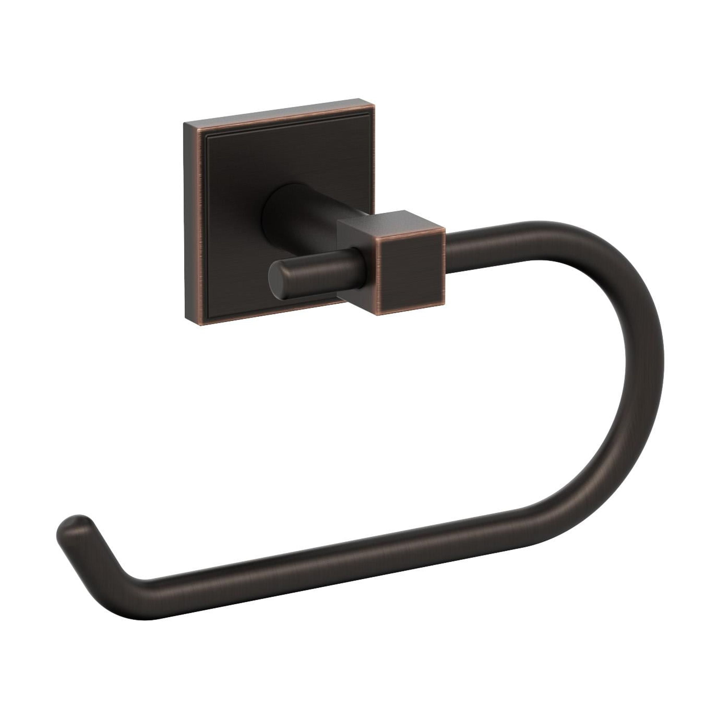 Oil-Rubbed Bronze Single Post Wall Mount Toilet Paper Holder