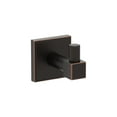 thumbnail image 1 of Amerock Appoint Oil-Rubbed Bronze Single Prong Robe Hook, 1 of 9