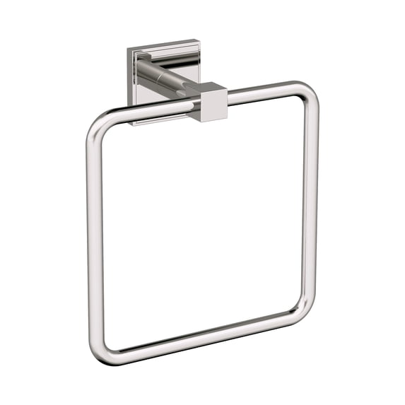 Amerock Appoint Polished Nickel Closed Towel Ring