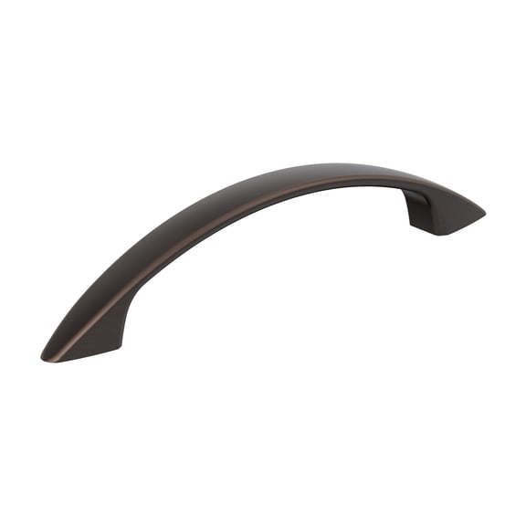 Amerock Arc 3-3/4 inch Center-to-Center Oil-Rubbed Bronze Cabinet Pull, 10 Pack