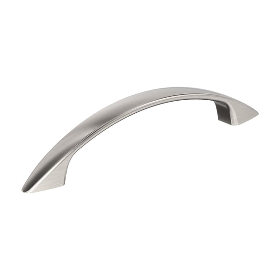 Amerock Arc 3-3/4 inch Center-to-Center Satin Nickel Cabinet Pull, 25 Pack