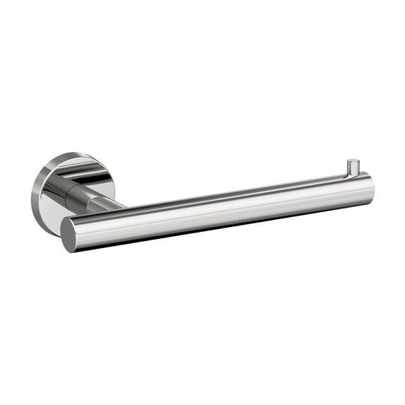 Amerock Arrondi Polished Stainless Steel Single Post Toilet Paper Holder
