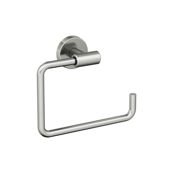 Amerock Arrondi Stainless Steel Open Towel Ring
