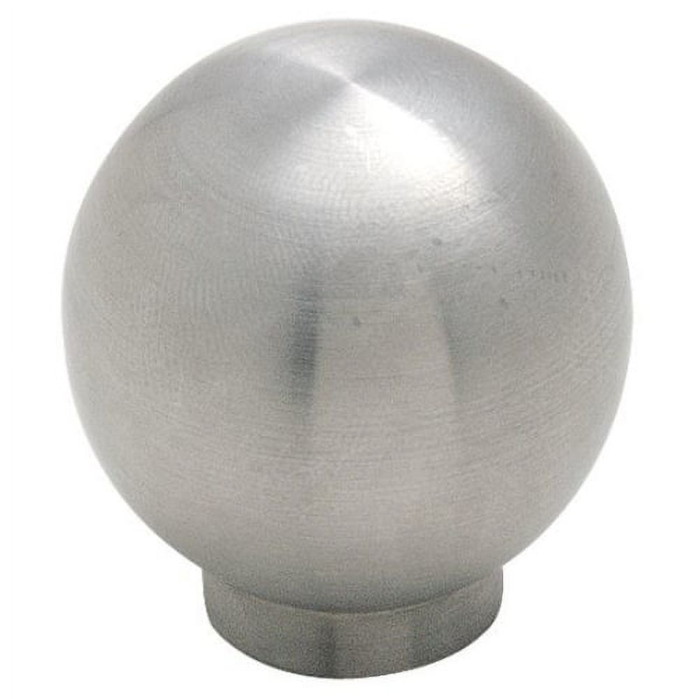 Amerock BP19007 Stainless Steel 1-3/16 Inch Diameter Round Cabinet Knob - image 1 of 2